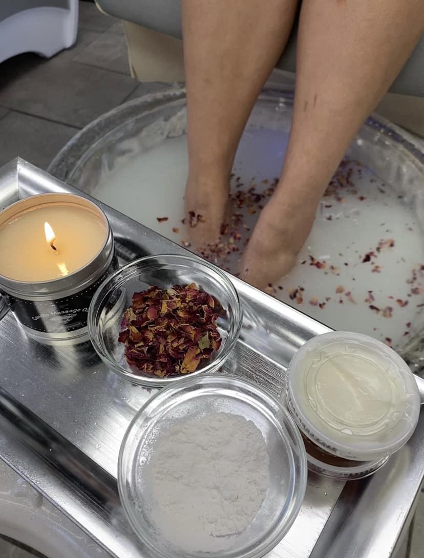 Pedicures service at Sunny's Nail Studio